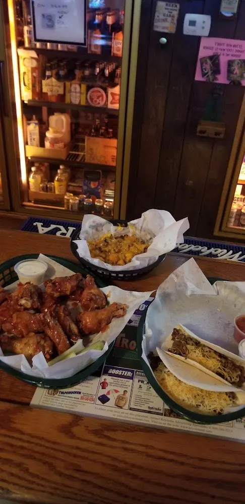 BBQ Wings and Loaded Fries